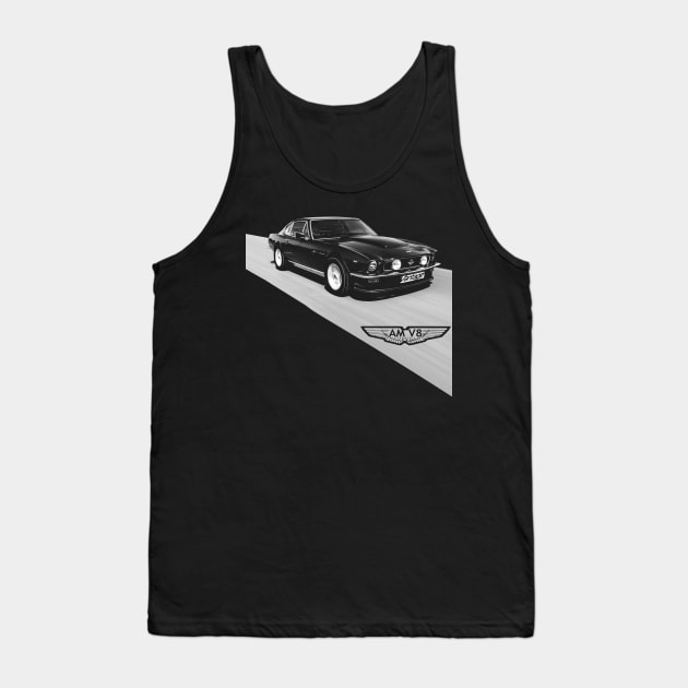 vantage v8 Tank Top by retroracing